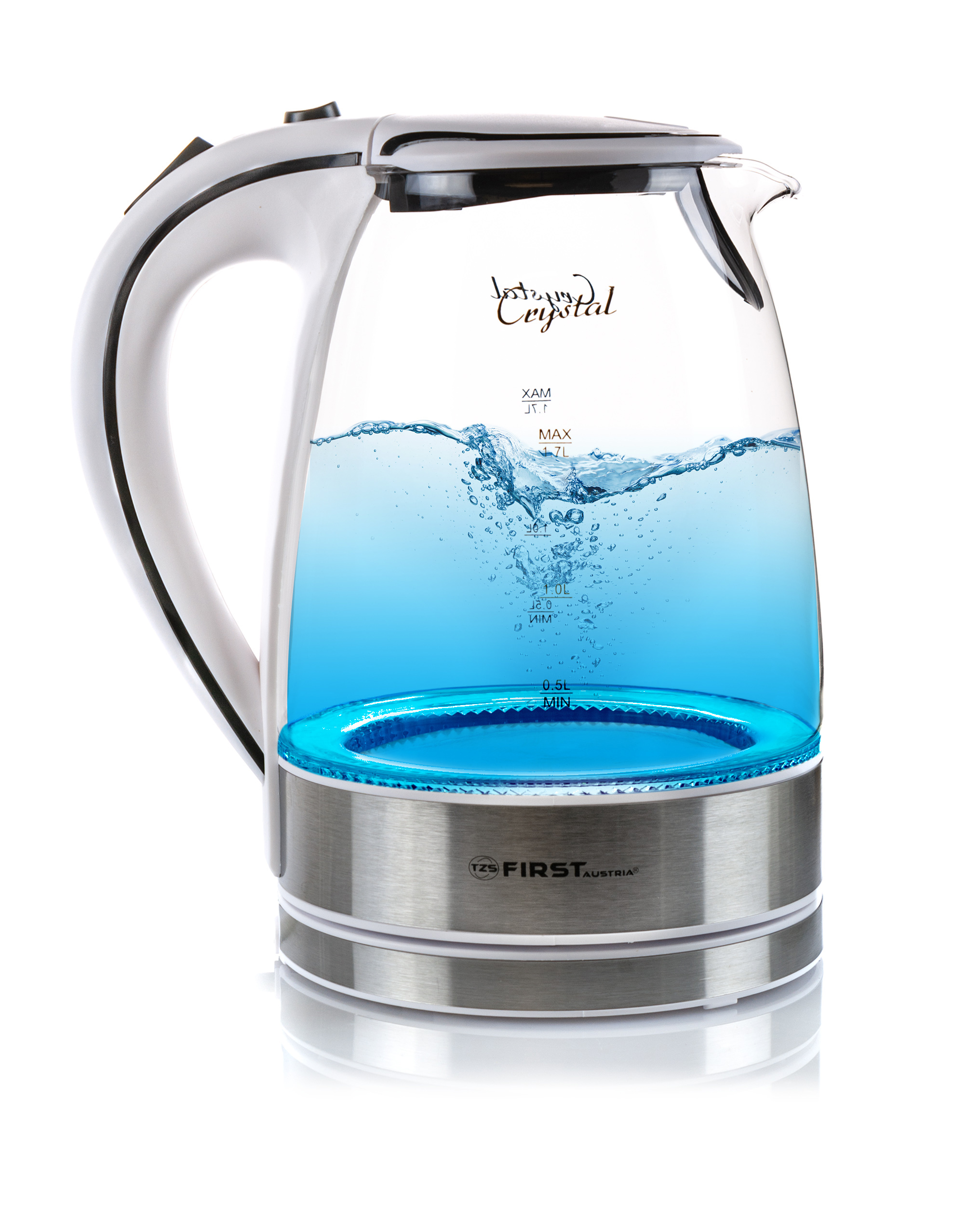 Glaswasserkocher 2200 Watt | 1,7 Liter