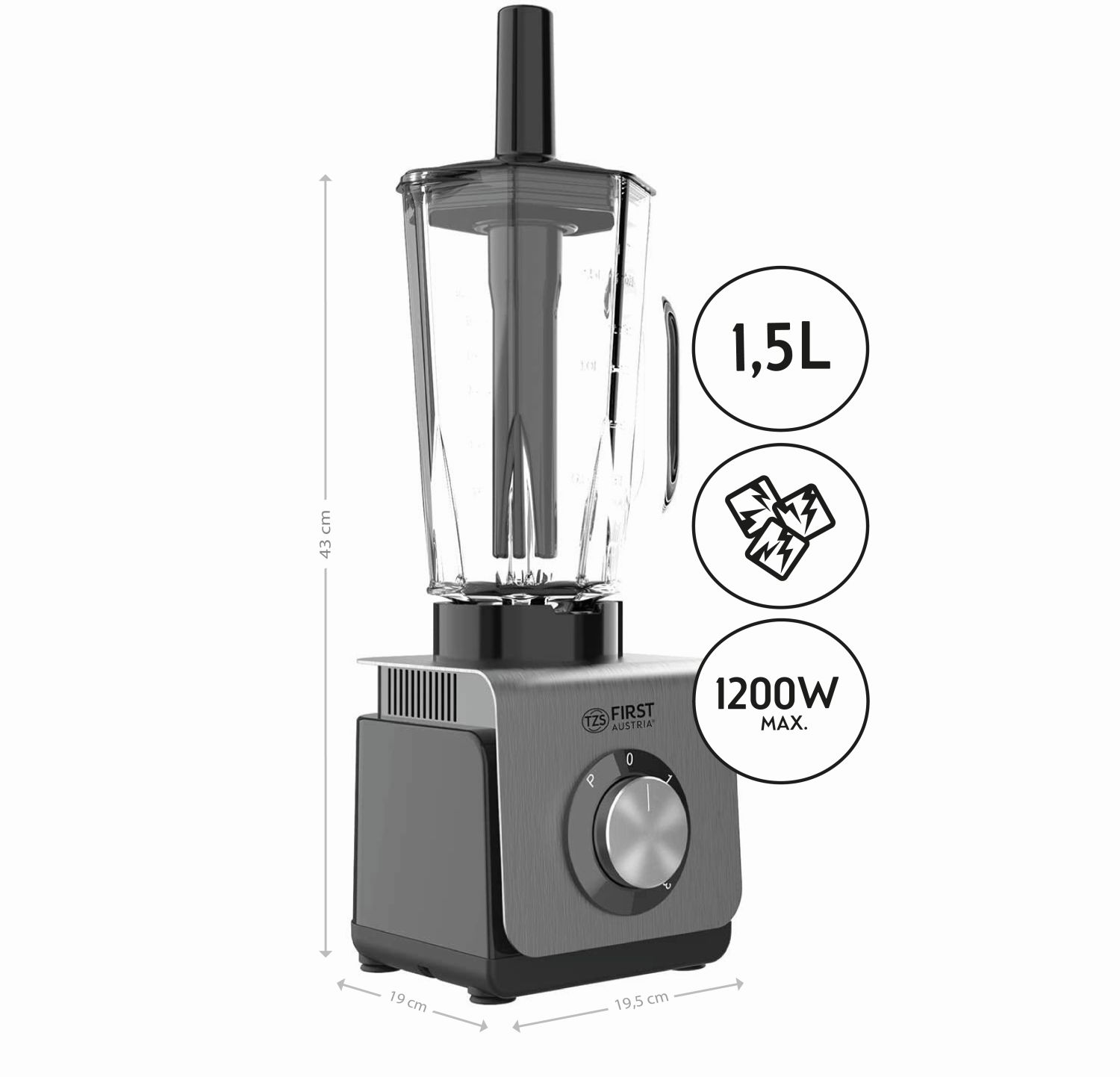 Stand mixer 1200 watt | 1.5 liters