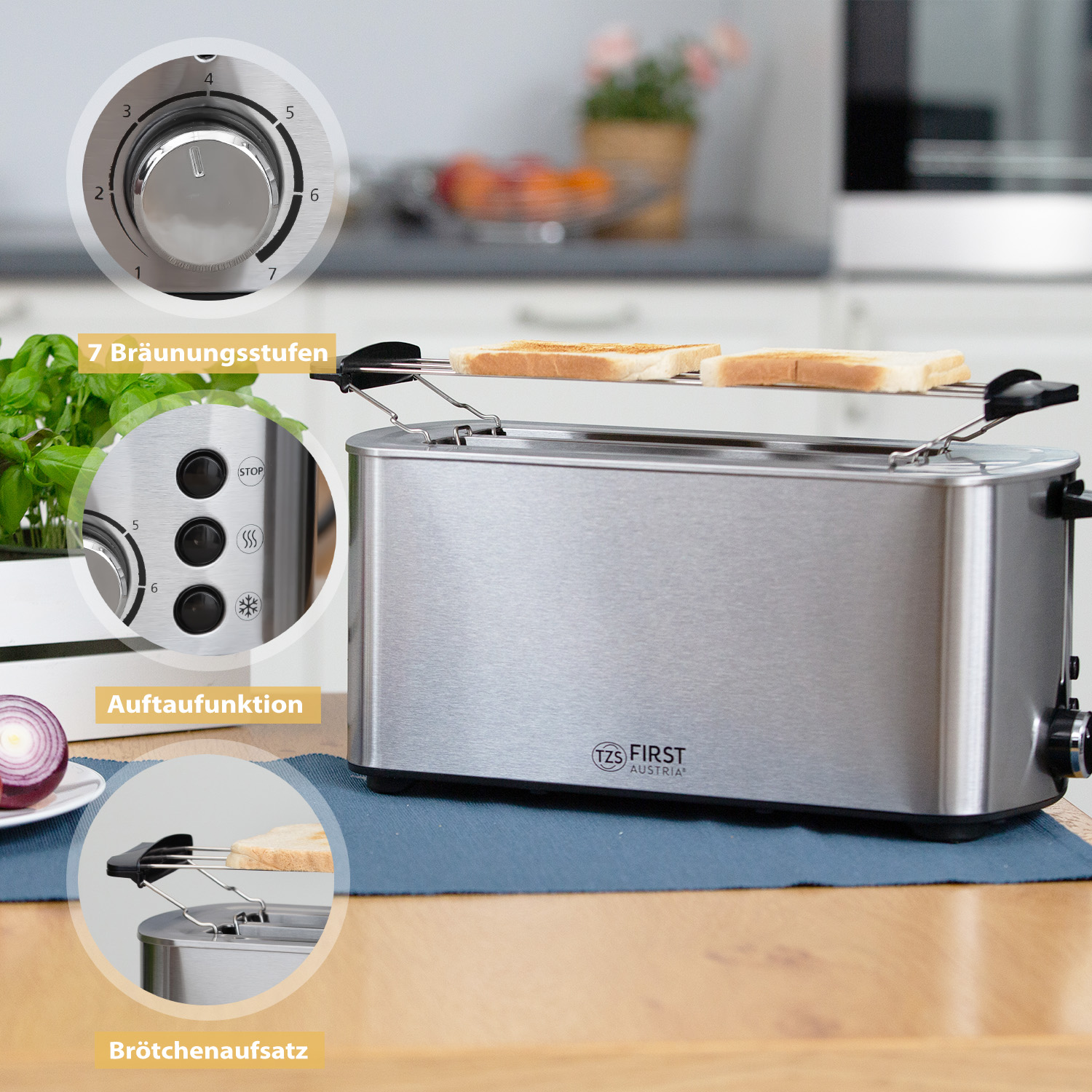 
Slice toaster | stainless steel 