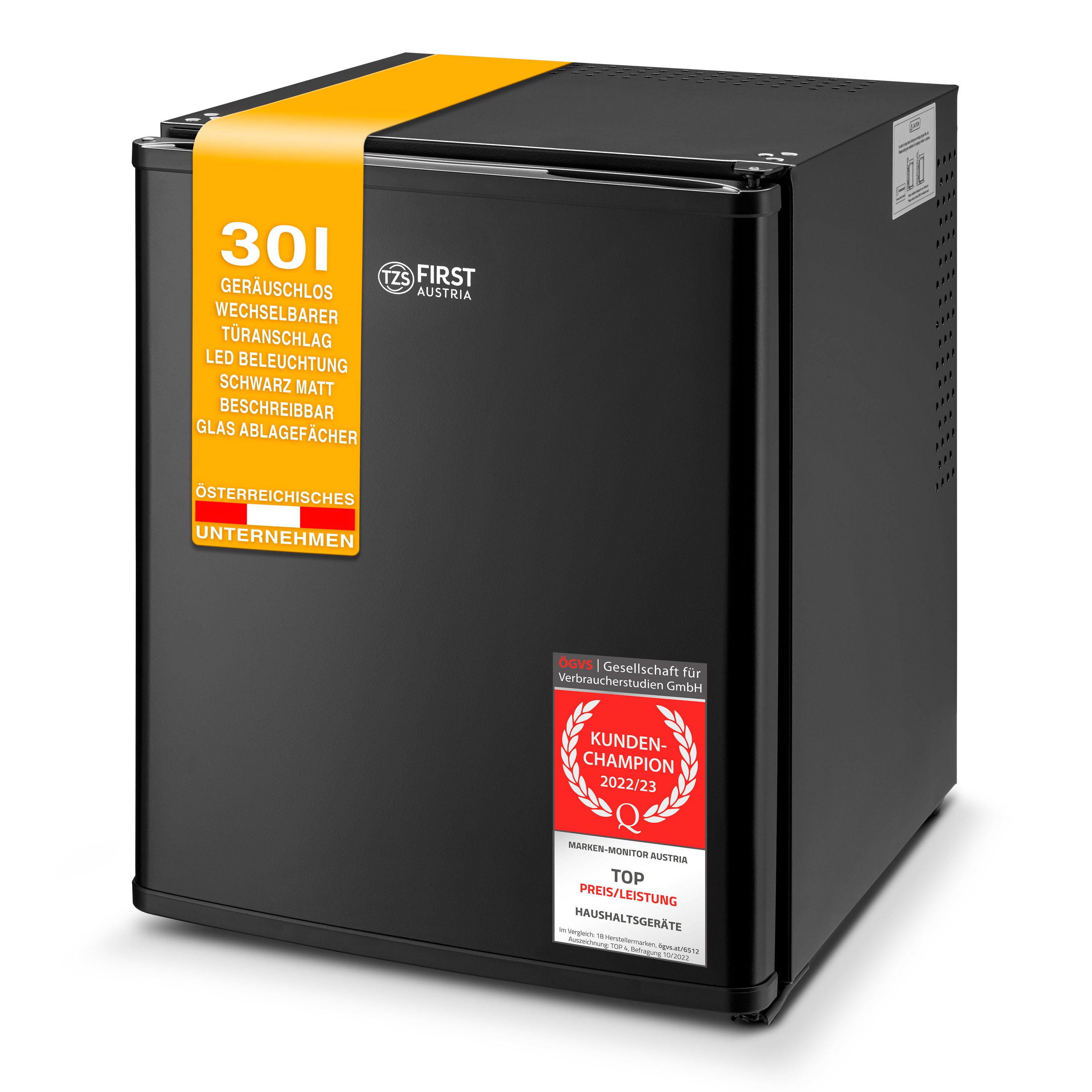 Mini fridge 30L or 40L matt or glass front 30 Liter matt FA51721