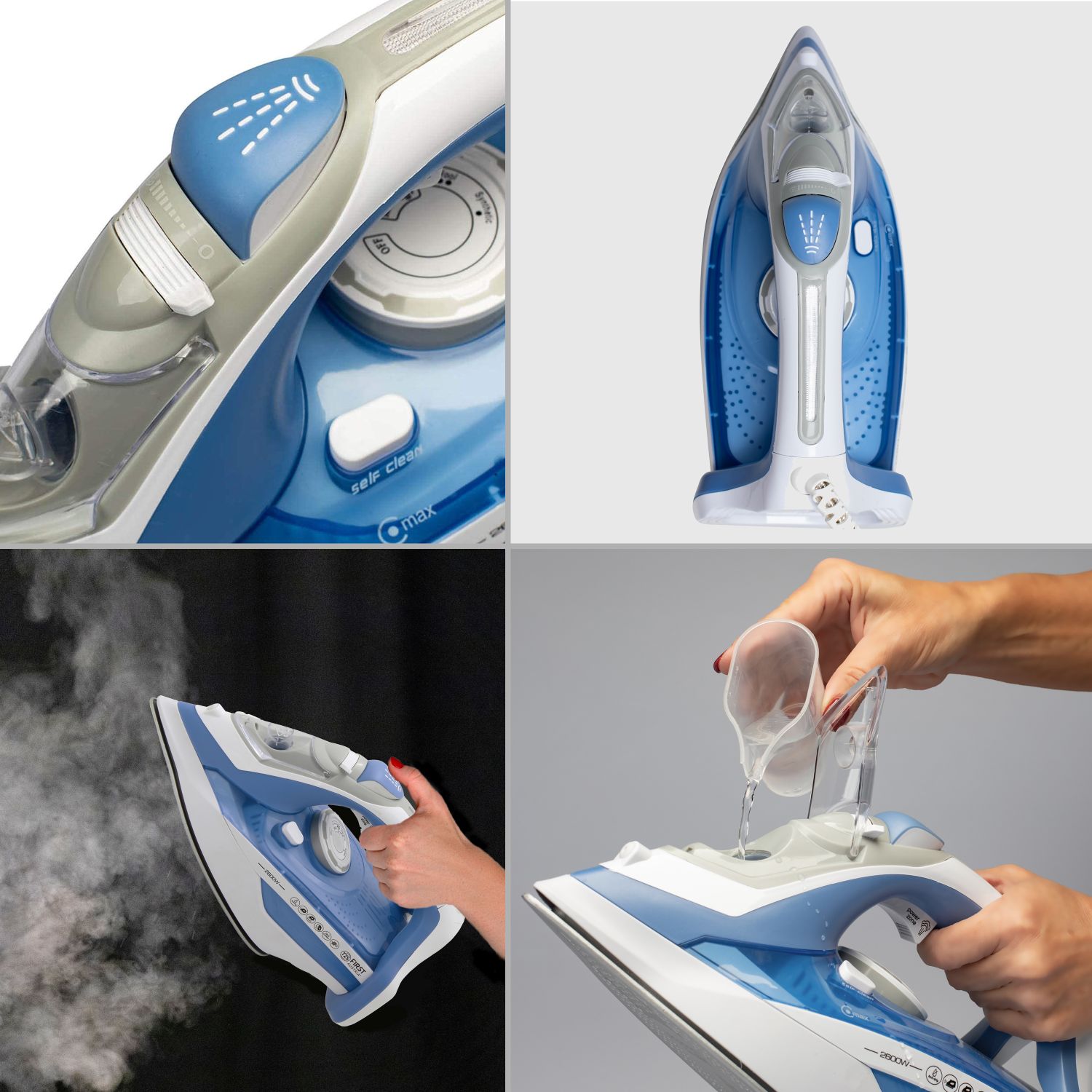 Steam iron 2600 watts