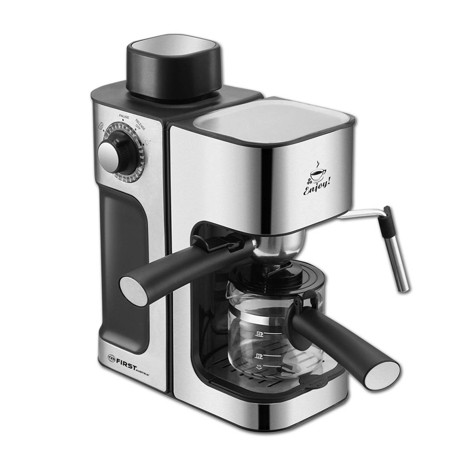 Espresso machine 800 watt | including steam nozzle