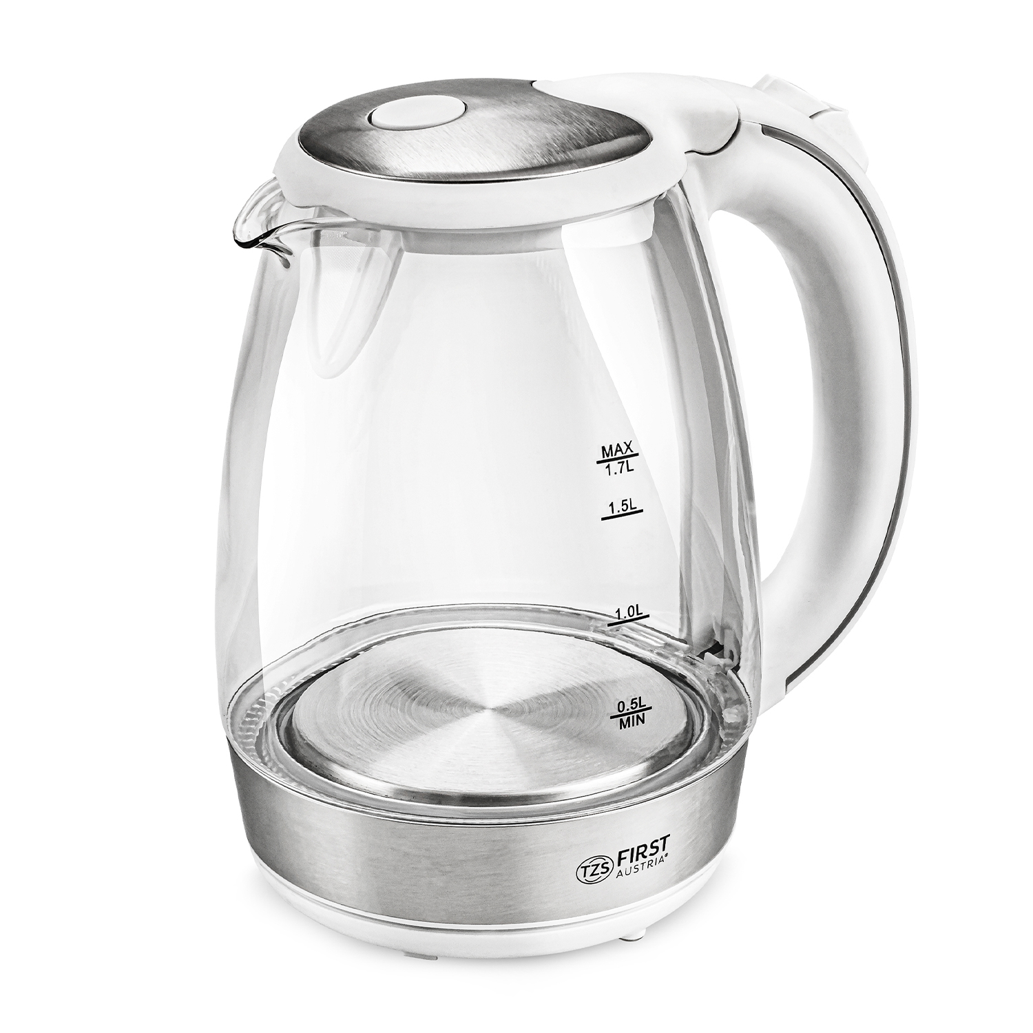 Glass kettle 2200 Watt | 1,7 litre