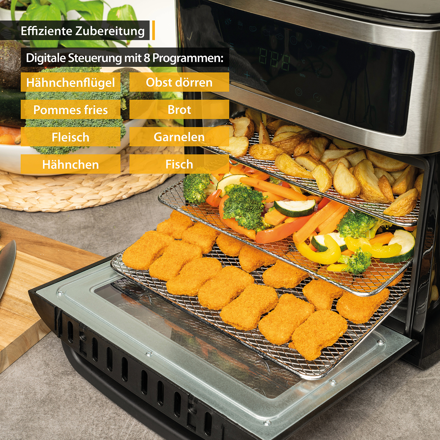 Hot air oven 13 liter | Mini oven | Dehydrator