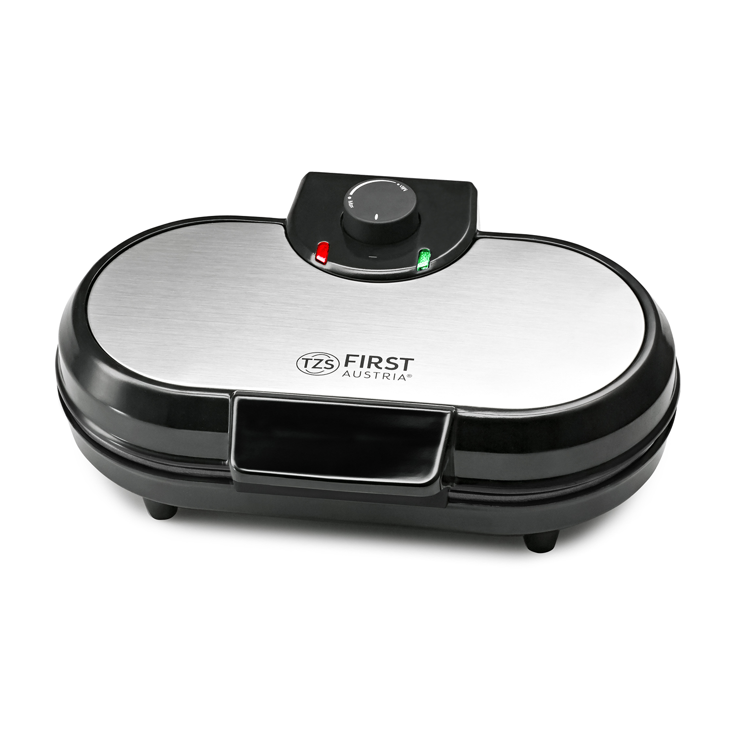 TZS First Austria Non stick waffle maker for 4 waffles 1100 W