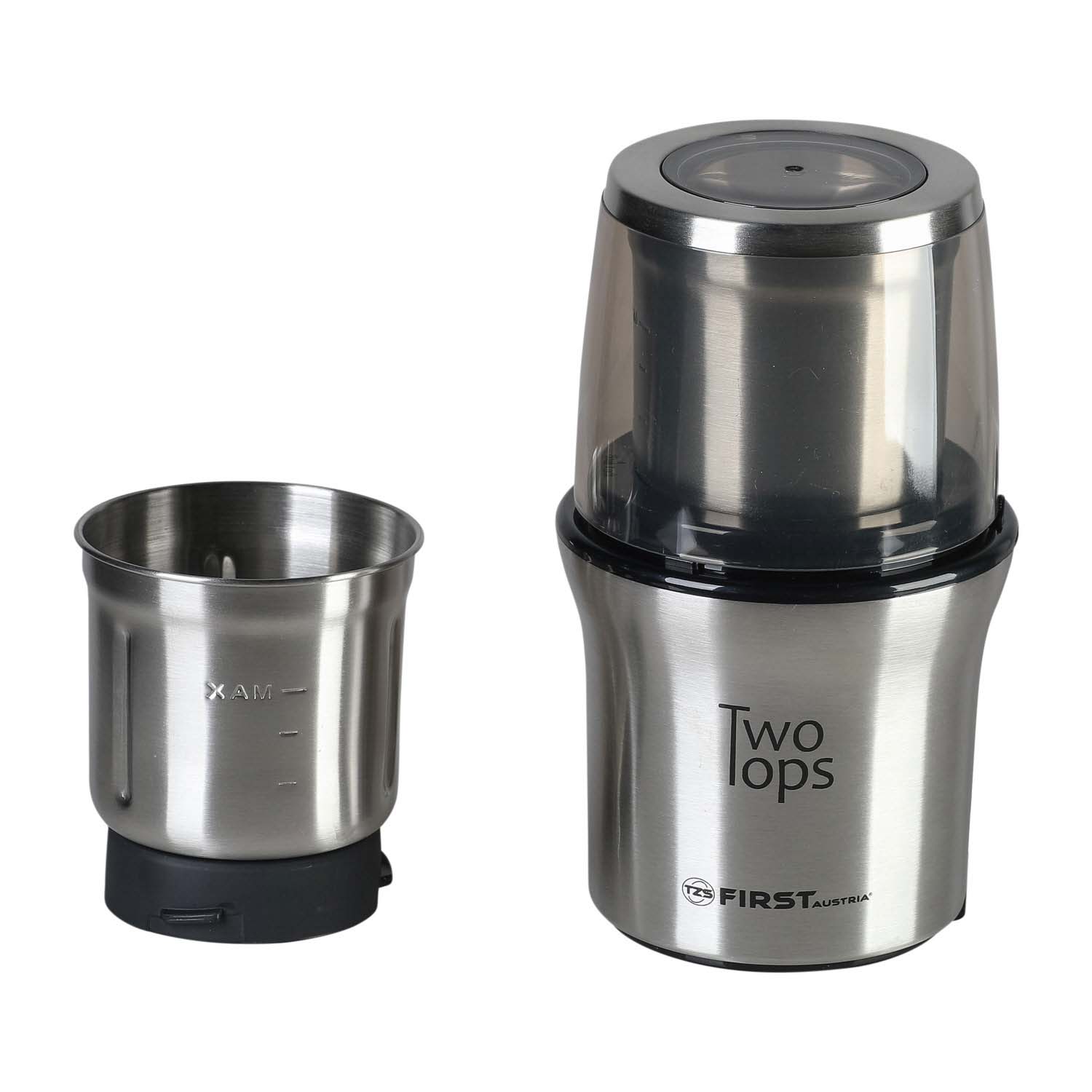 Coffee grinder + chopper 200 watt | stainless steel