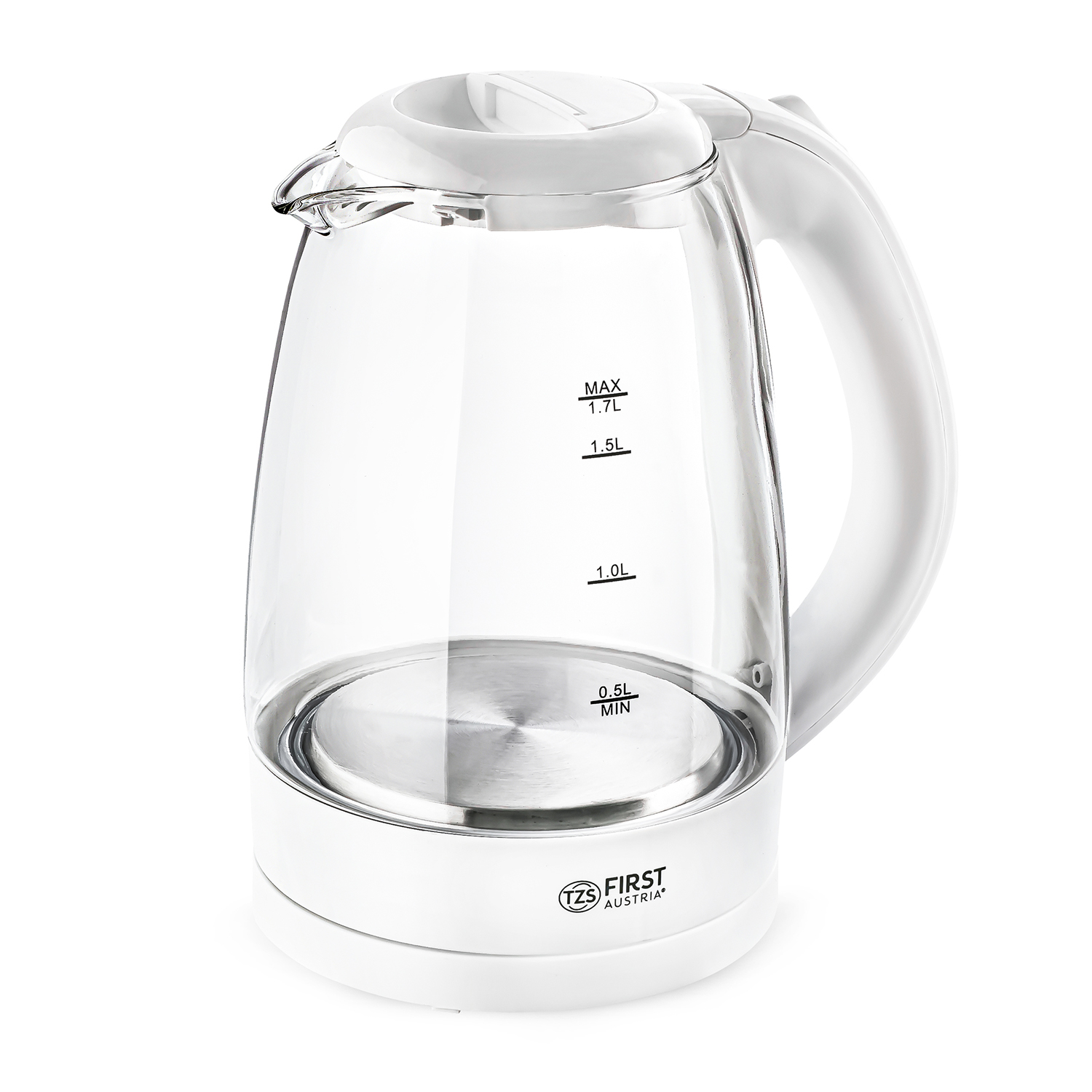 Glass kettle 2200 Watt | 1,7 litre