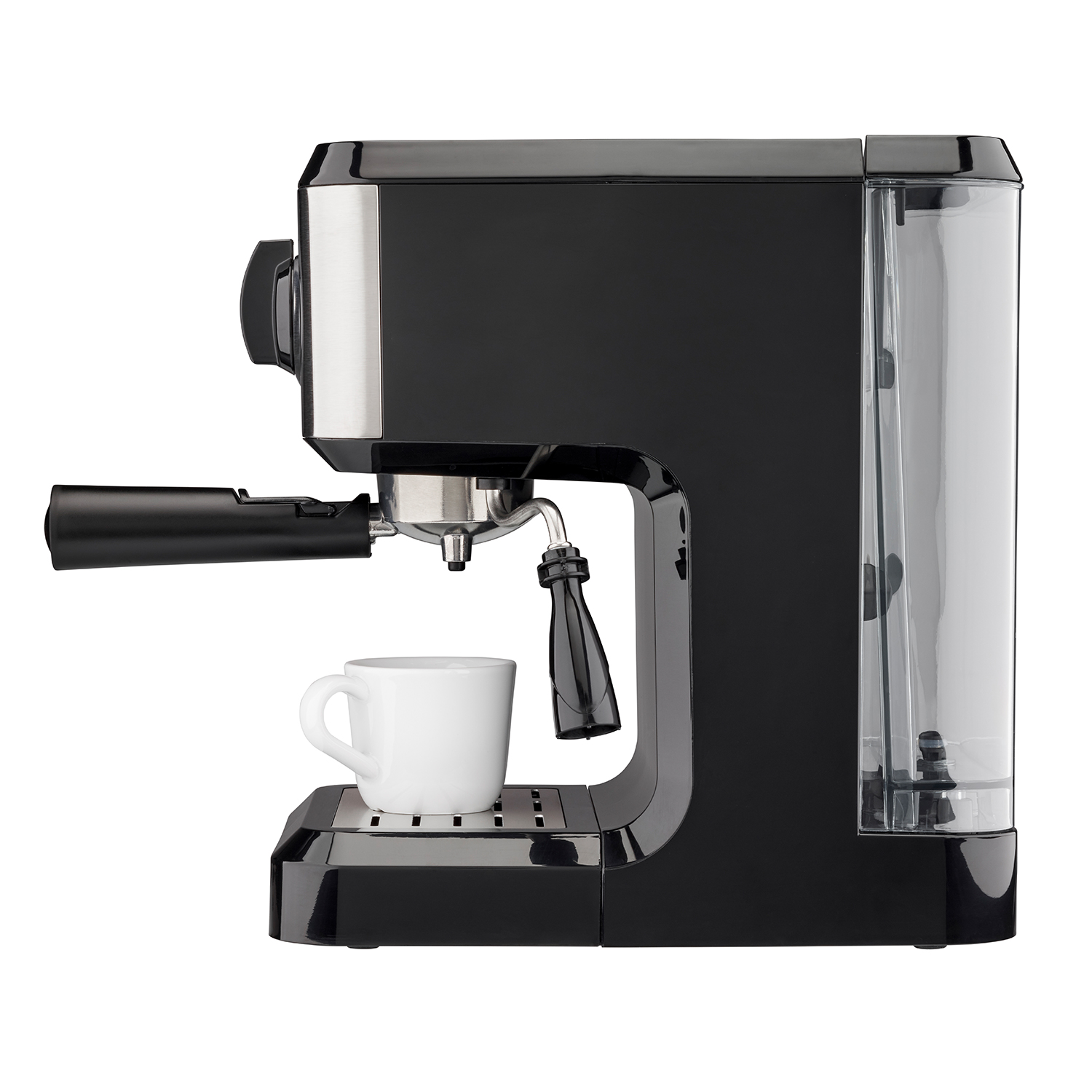 Espresso machine portafilter 15 bar silber/schwarz FA54761