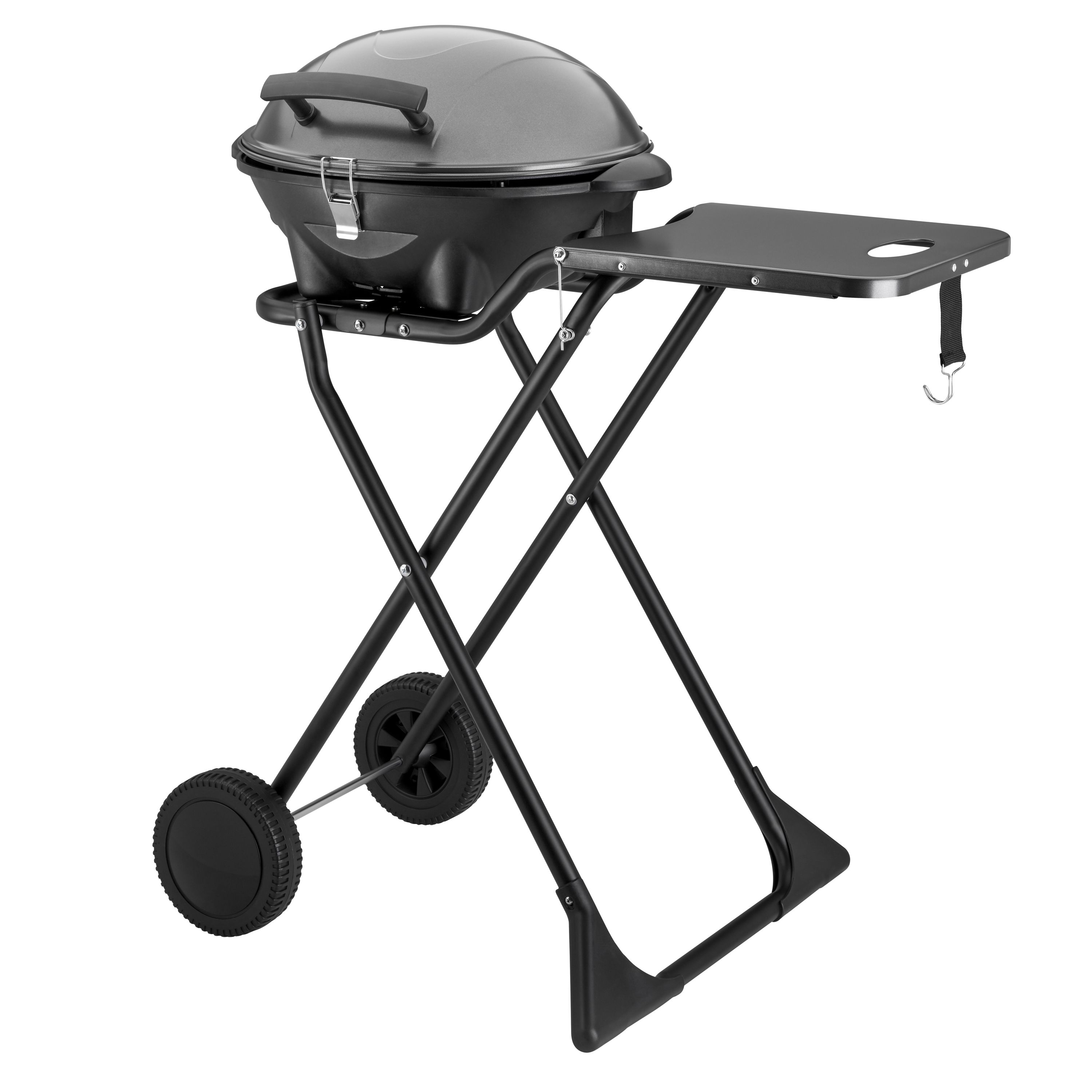 Elektrogrill | 2400 Watt | 2in1: Standgrill und Tischgrill | inkl. Räder