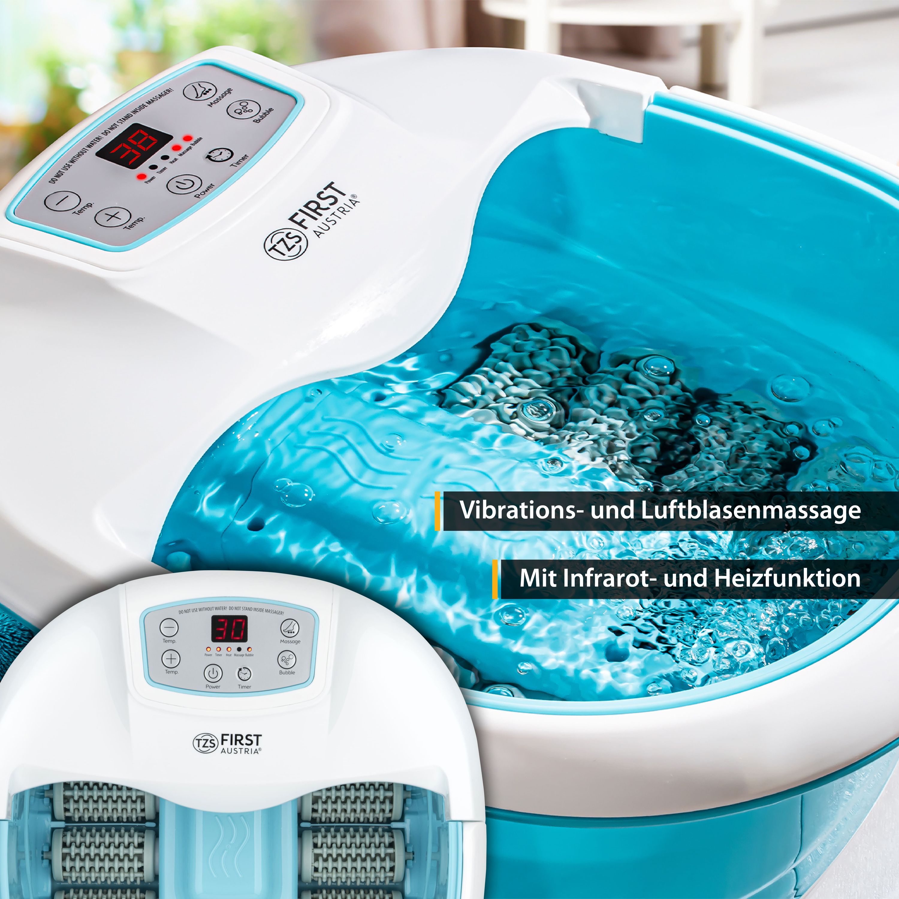 Massage Footbath | Infrared | Heating function