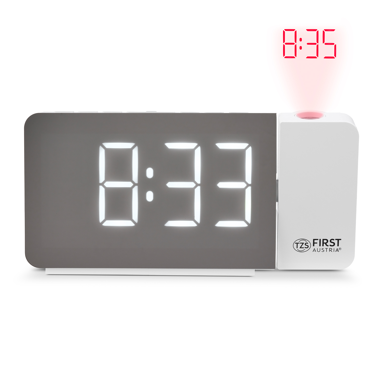 FM Radiowecker | Uhrzeitprojektion | Dual Alarm