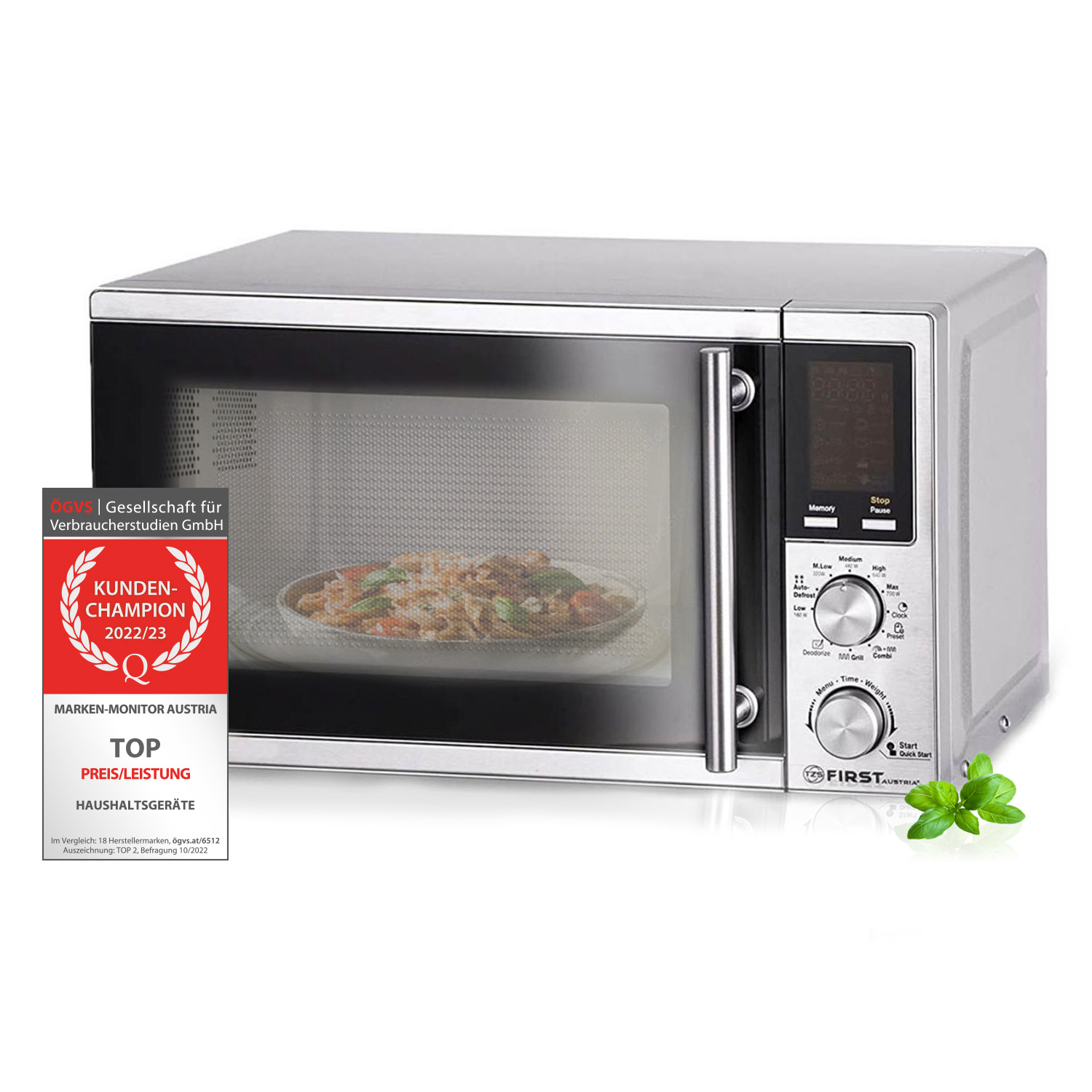 Microwave 20 liters | Digital: 700 watts | Grill: 900 watts