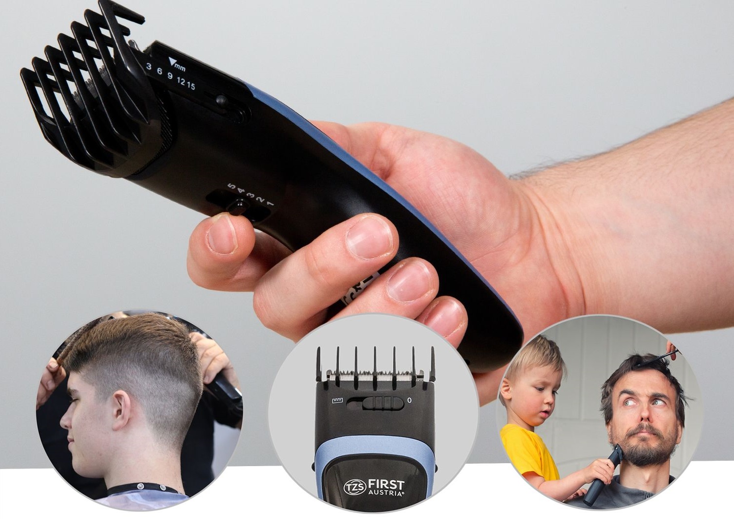 Rechargeable hair clipper