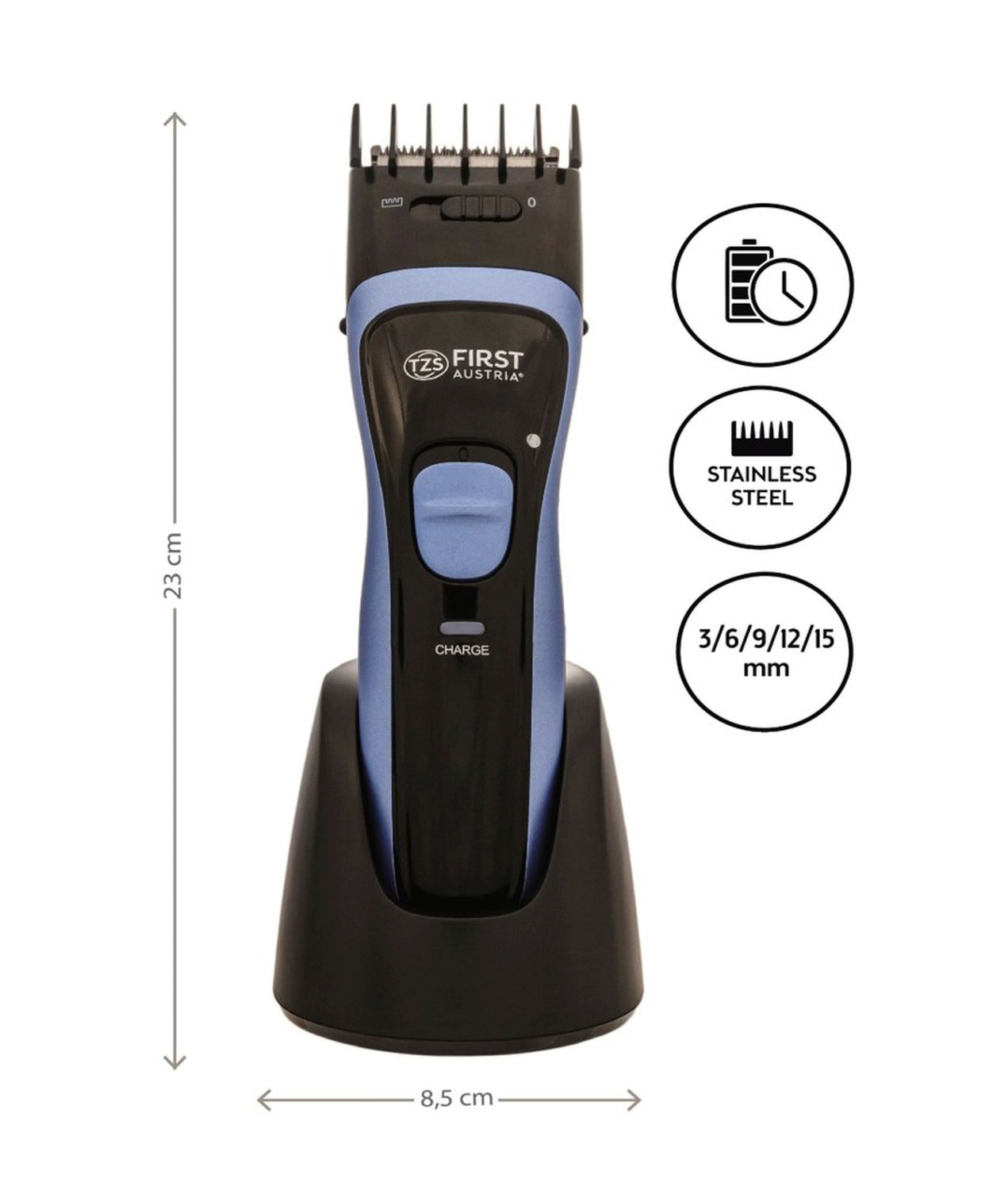 Rechargeable hair clipper