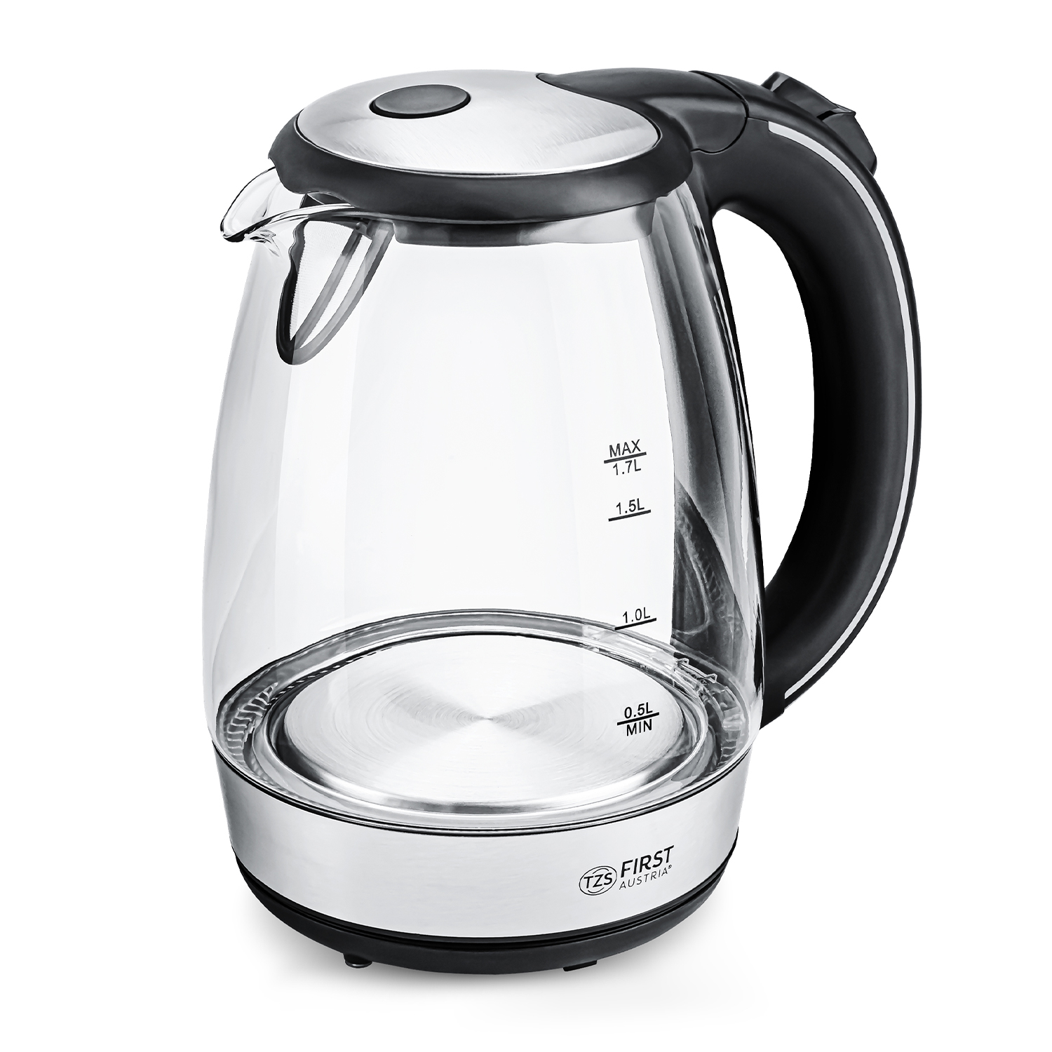 Glass kettle 2200 Watt | 1,7 litre