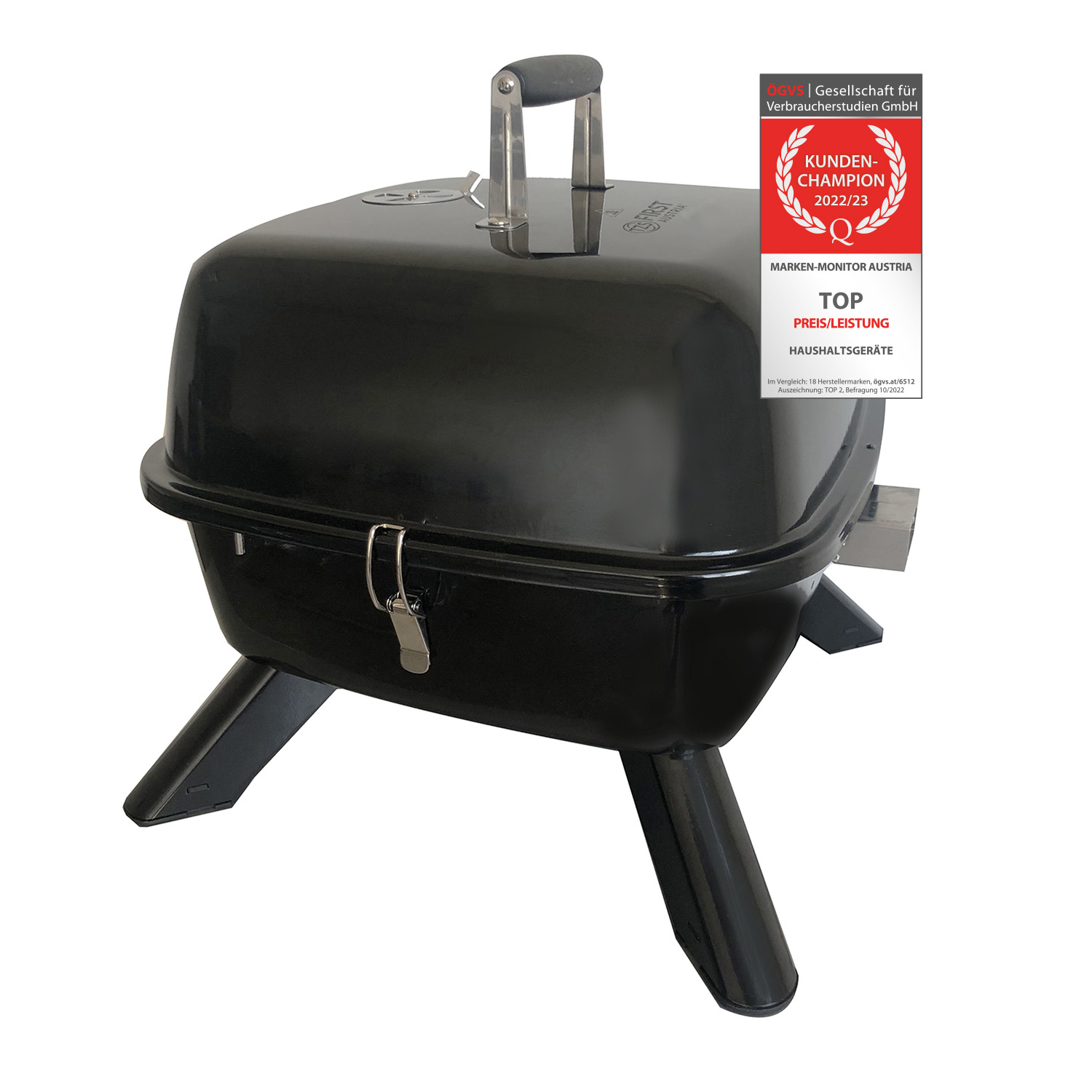 Kettle grill 2000 watts | 2 in 1 - electric or coal