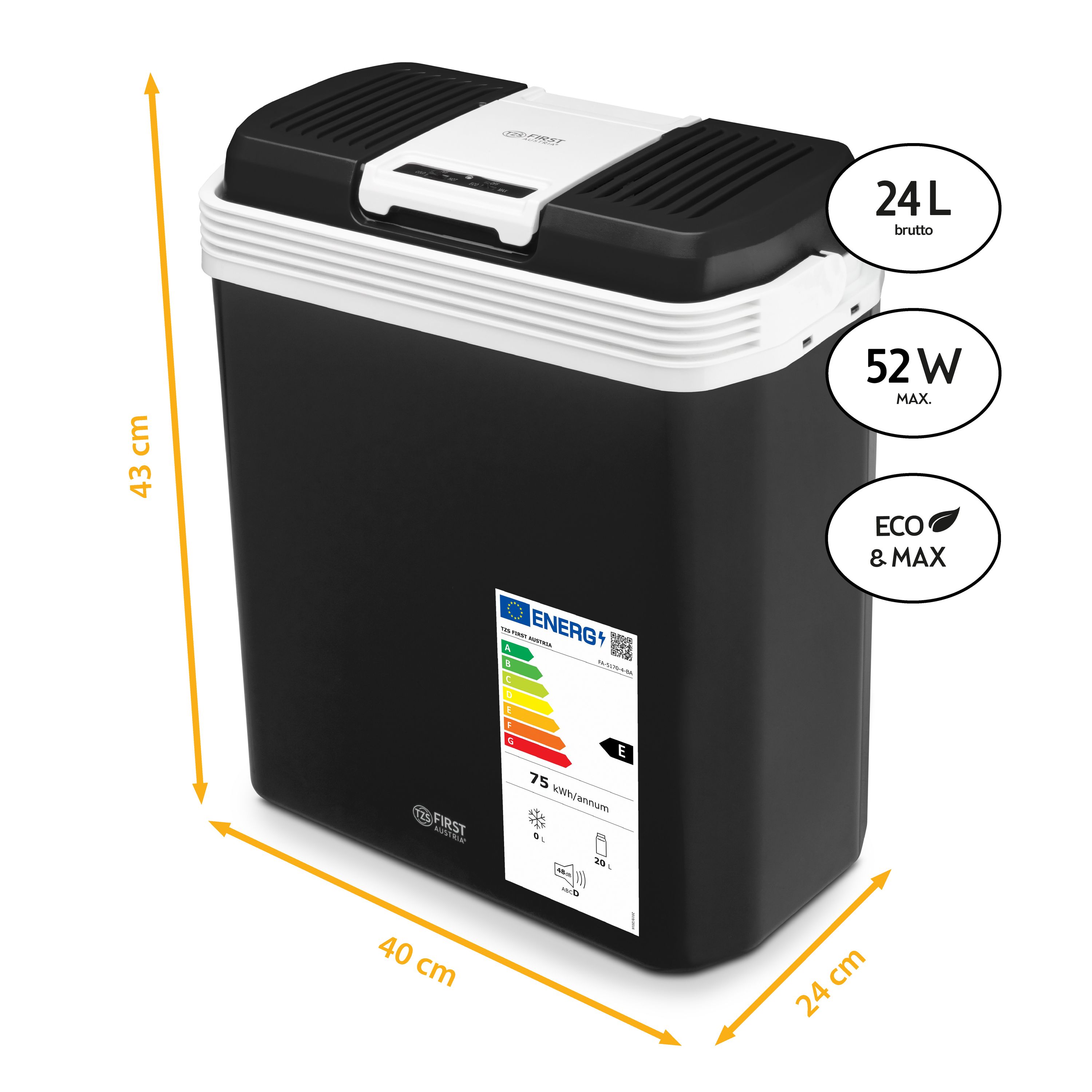 Thermoelectric cool box | 24 liters
