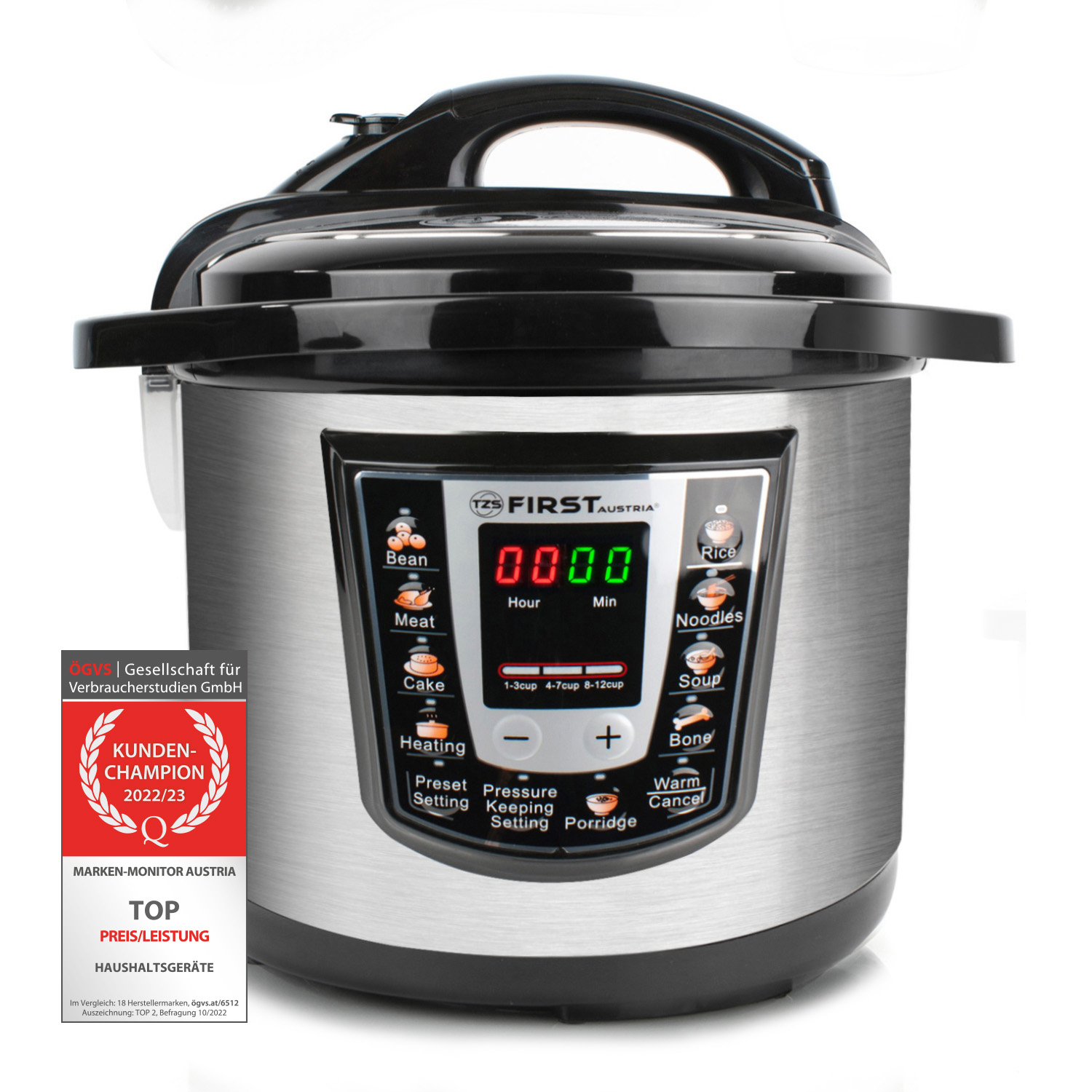 Pressure cooker electronic | 6 litres