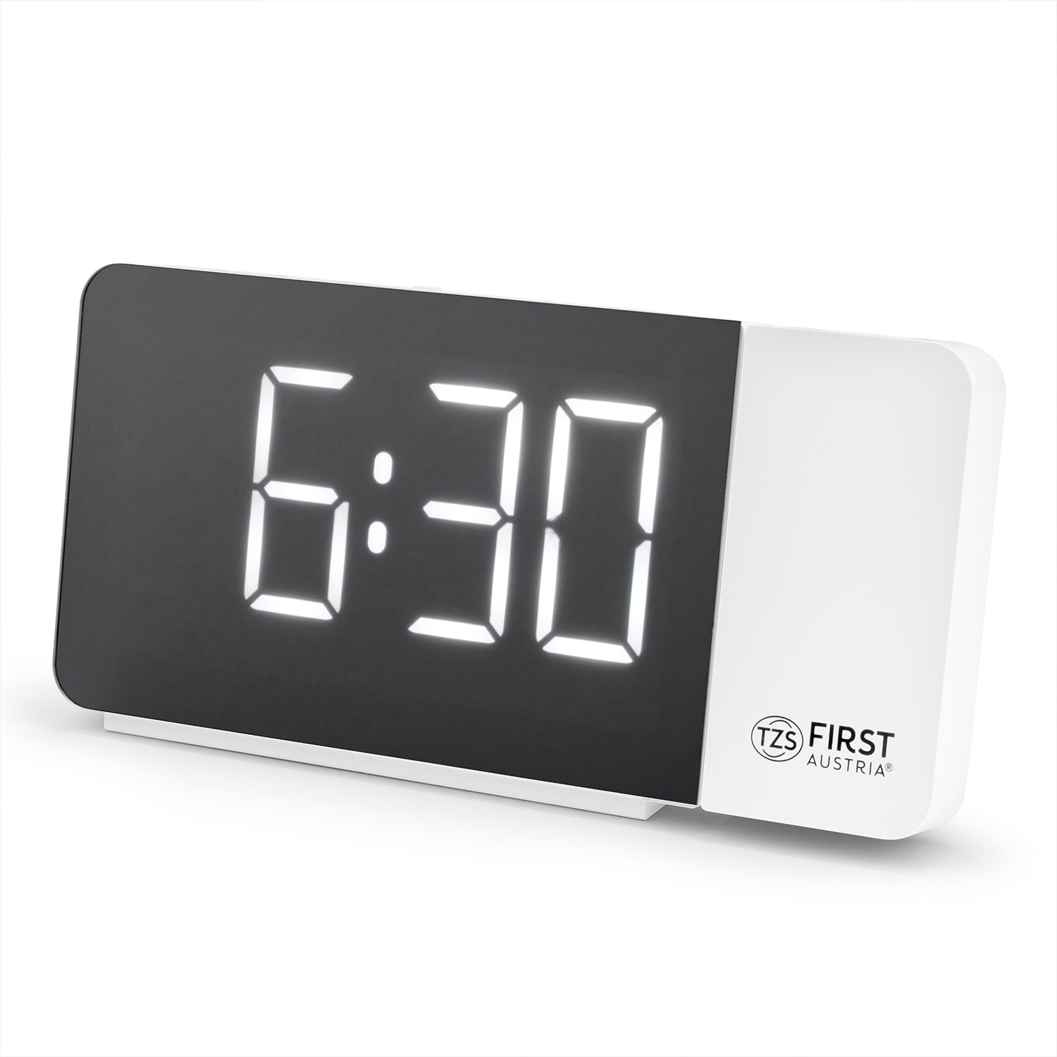 FM radio alarm clock | time projection | dual alarm 