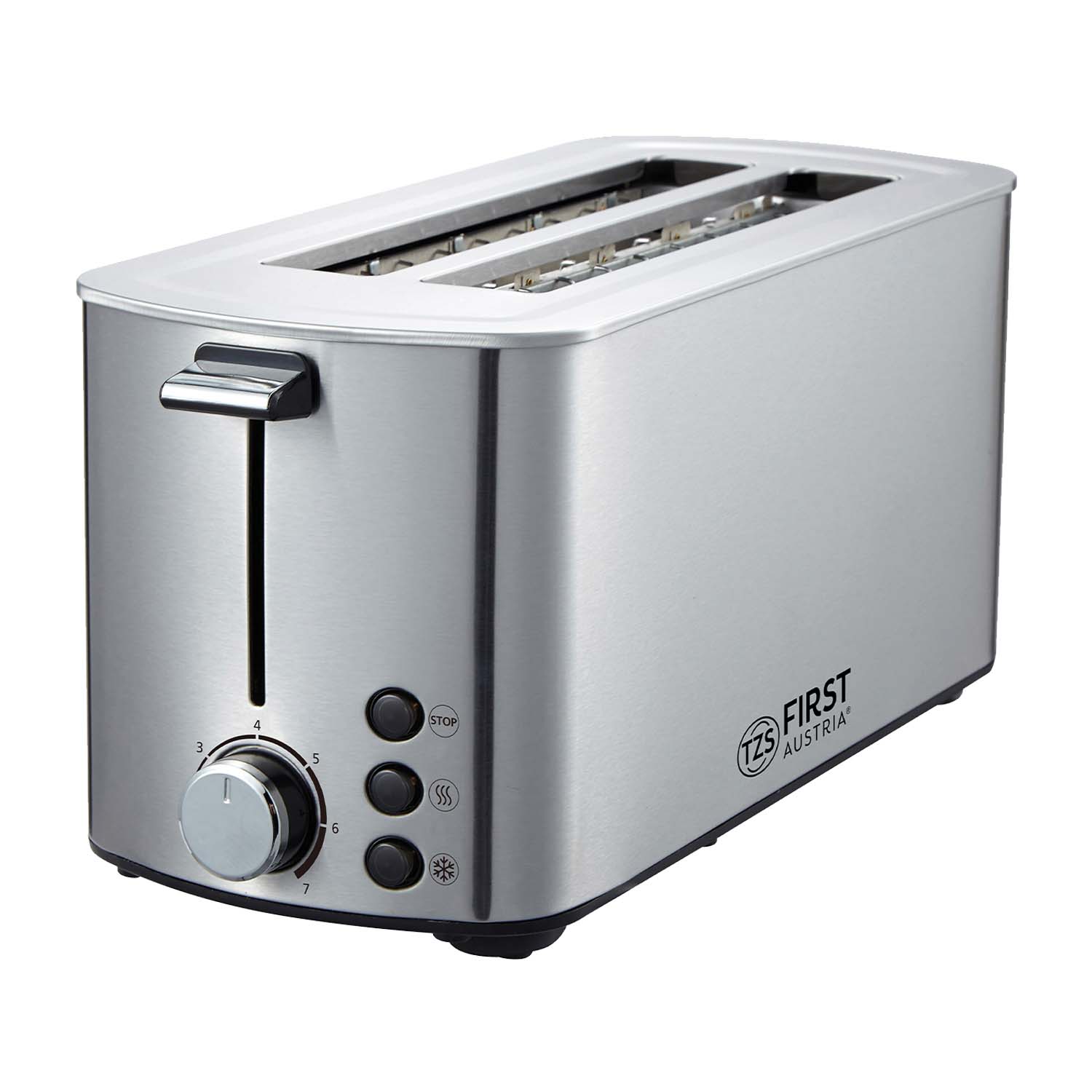 Toaster | 4 Scheiben | 1400W | Edelstahl