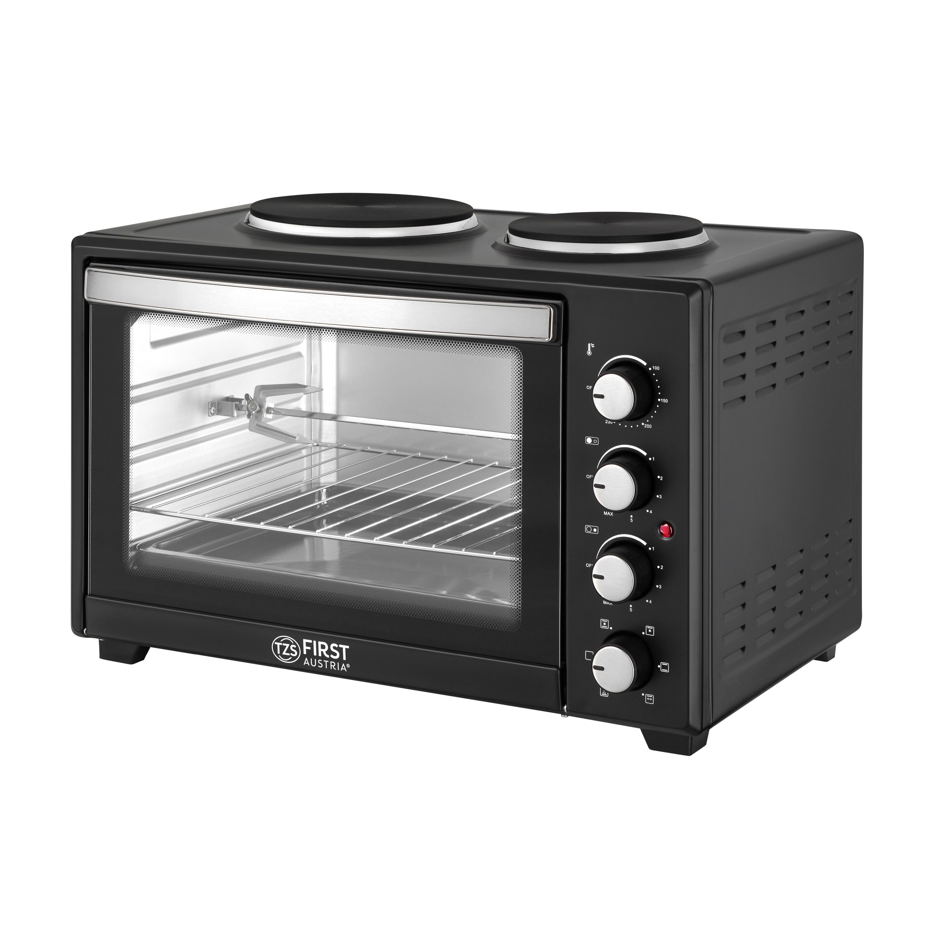 Minibackofen mit Kochplatten | 45L