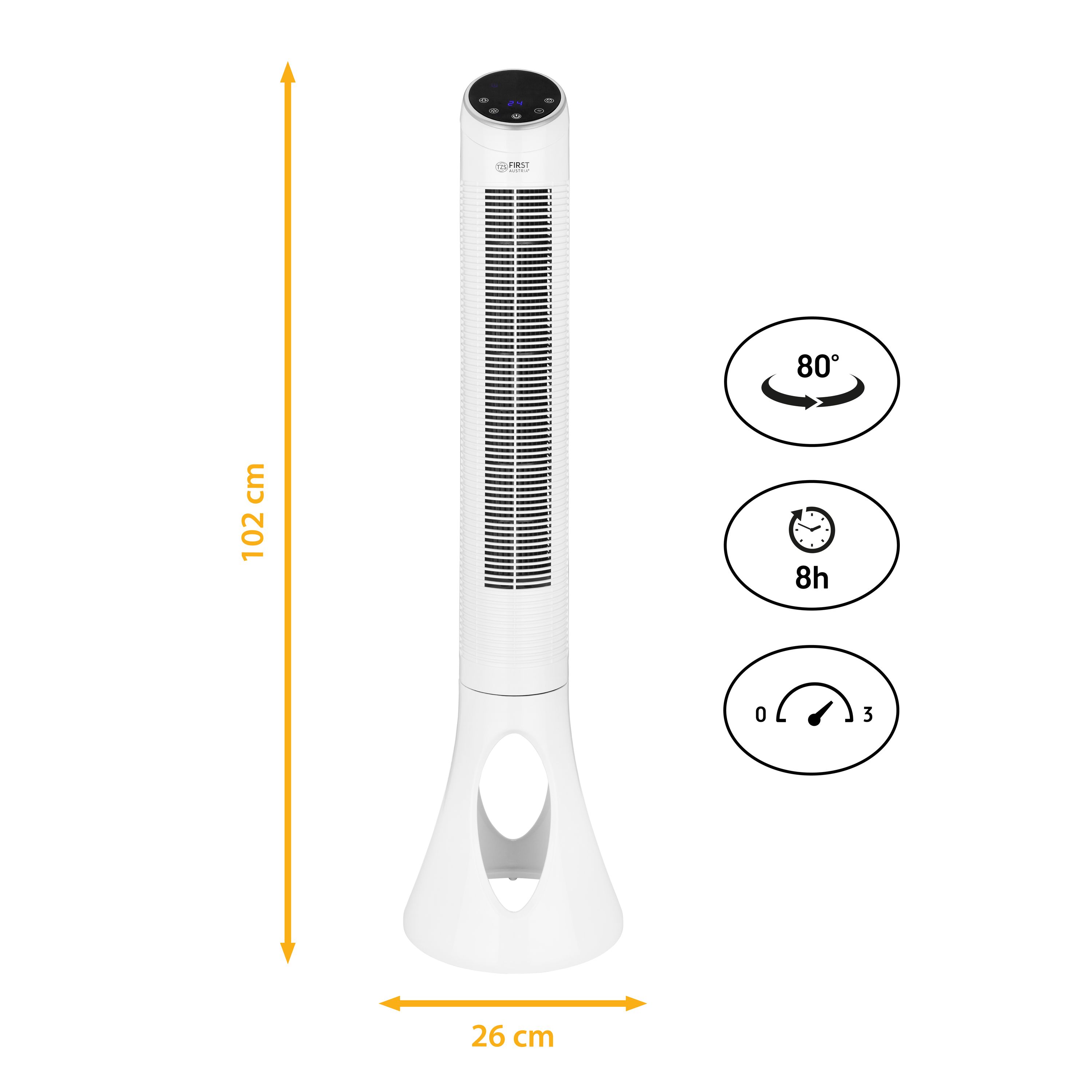 Tower fan Model 3 weiß FA55603