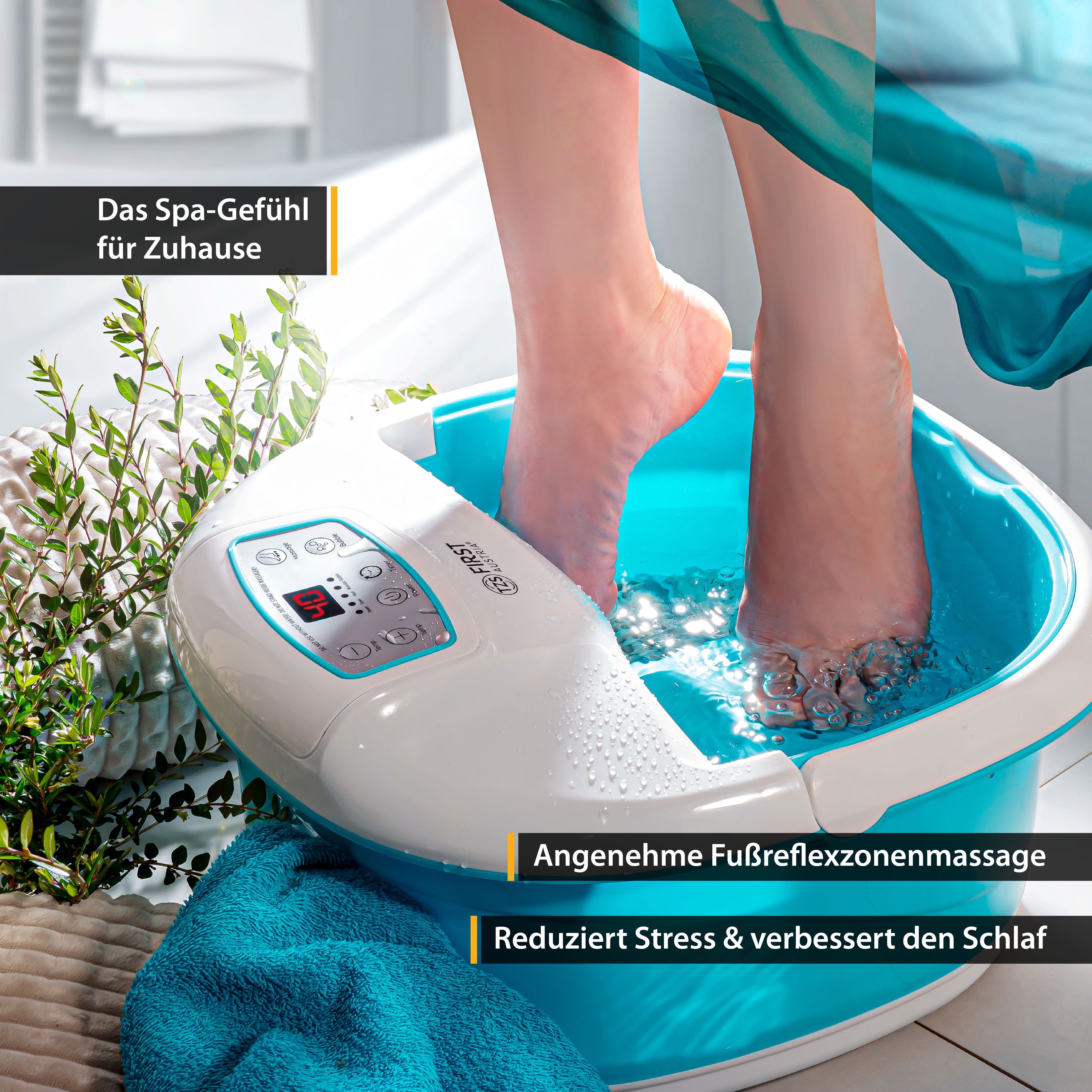 Massage Footbath | Infrared | Heating function