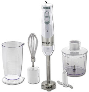 STICK BLENDER, 600W DC, S/S ROD, 0.4L PROCESSOR BOWL