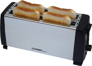 4-SLICE STAINLESS STEEL TOASTER, 1400W MAX
