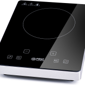 SINGLE INFRARED COOKING PLATE 2000W, STAINLESS HOUSING