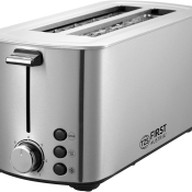 TOASTER STAINLESS STEEL, 2 LONG SLOTS, 4 SLICES, 1400W