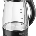 GLASS WATER KETTLE, 360°, 1.7L, MAX 2.200W
