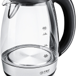 GLASS WATER KETTLE, 360°, 1.7L, MAX 2.200W