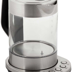 GLASS WATER KETTLE, 360°, 1.7L, MAX 2.200W