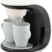 COFFEE MAKER, 2 CUP, PERMANENT & REMOVEABLE FILTER, 450W