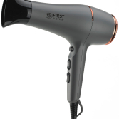 HAIR DRYER, 2200W MAX, IONIC, DIFFUSER, GREY