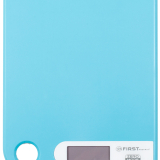 KITCHEN SCALE ELECTRONIC, CAP. 5KG/1G, WITH HOLE, LIGHT BLUE