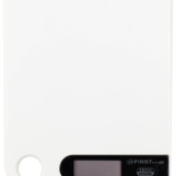 KITCHEN SCALE ELECTRONIC, CAP. 5KG/1G, WITH HOLE, WHITE