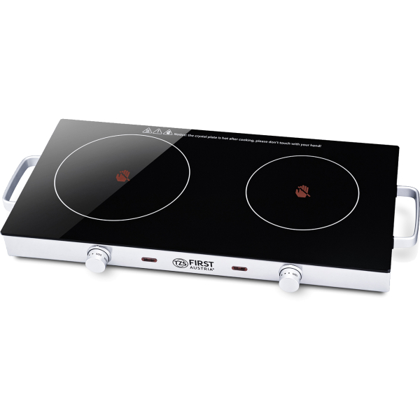 INFRARED COOKING PLATE, 2800W (1800W+1000W), 560x280MM GLASS