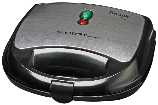 SANDWICH MAKER, 3 INTERCHANGEABLE PLATES, 700W