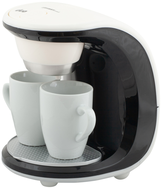 COFFEE MAKER, 2 CUP, PERMANENT & REMOVEABLE FILTER, 450W