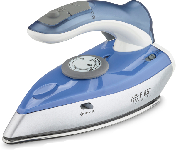 TRAVEL IRON, STAINLESS SOLE 185x91MM, 1100W MAX, 60ML TANK