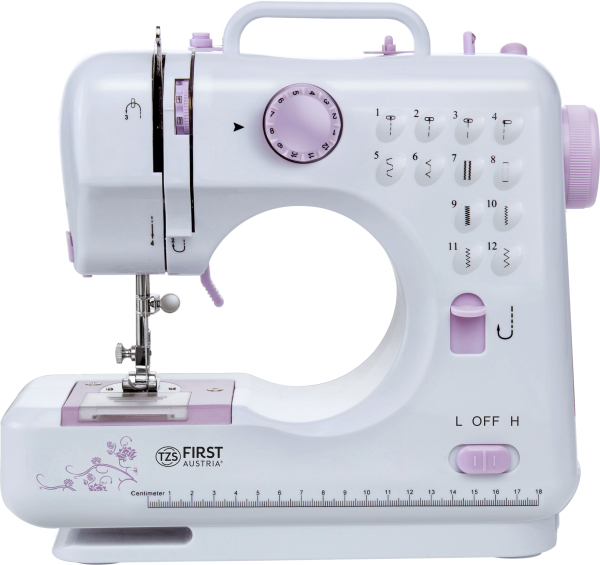 SEWING MACHINE, DOUBLE THREAD, 12 STITCH PATTERNS