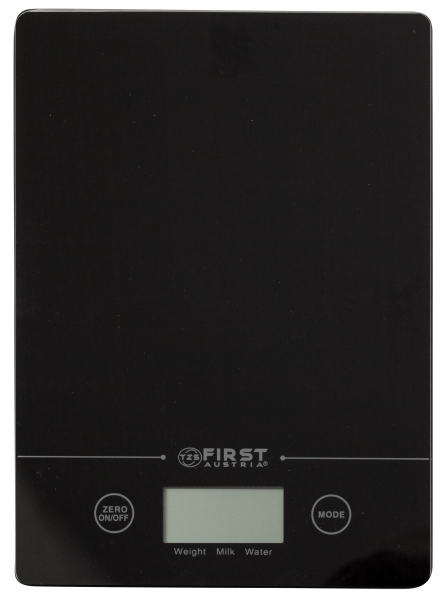 KITCHEN SCALE ELECTRONIC, CAP. 5KG/1G, BLACK